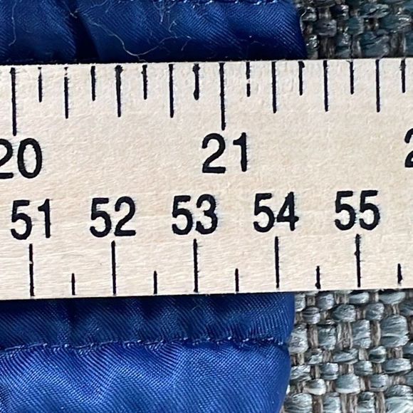 Marc New York Jacket Womans Large Blue Diamond Quilted Full Zip Warm Classic - Picture 6 of 10